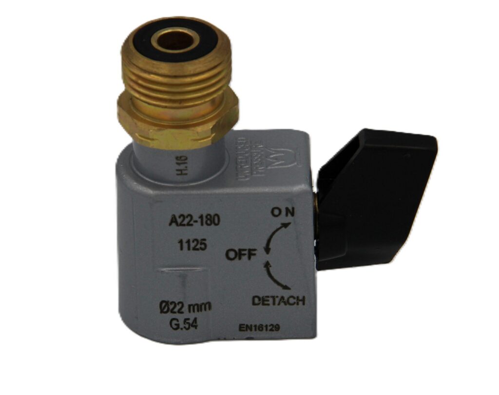 Adapter do wózka widłowego SPARK 22mm, (prosty)